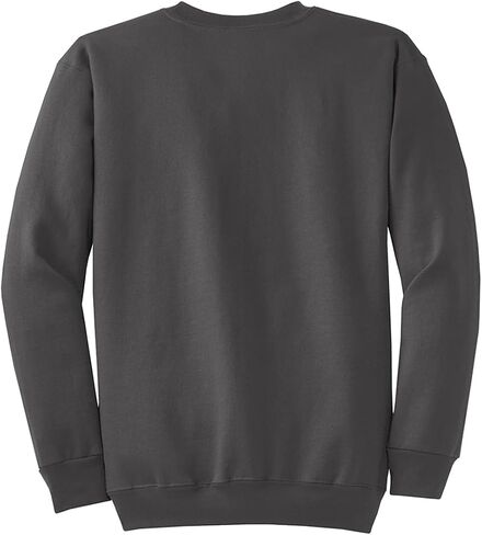 Joe's USA- Men's Ultimate Crewneck Sweatshirt-Charcoal-4XL in Saudi Arabia