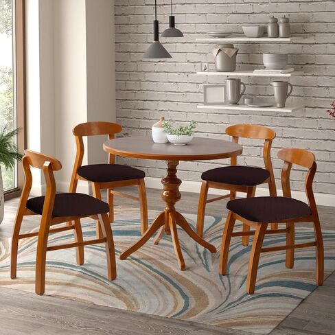 أغطية مقعد الكرسي المقاوم للماء Yikko ، والتحقق من أغطية مقعد Jacquard Ekedalen لتناول الطعام في مطعم المطبخ ، واقي وسادة مقعد كرسي قابل للغسل القابل للإزالة (2 ، أخضر) in Kuwait