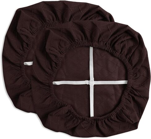 أغطية مقعد الكرسي المقاوم للماء Yikko ، والتحقق من أغطية مقعد Jacquard Ekedalen لتناول الطعام في مطعم المطبخ ، واقي وسادة مقعد كرسي قابل للغسل القابل للإزالة (2 ، أخضر) in Kuwait