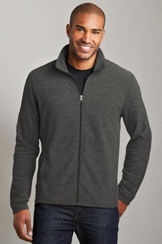 Port Authority Men's Heather Microfleece Full-Zip Jacket in Saudi Arabia