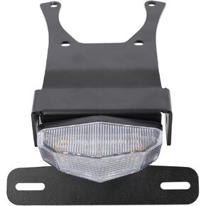 Tail Tidy Kit for CRF250L(2013-2020) CRF250RL（2017-2019）CRF250L RALLY(2013-2020）. Fender Eliminator Kit equipped License Plate Holder Integrated LED Tail Light, Brake & Turn Signal Blinker(Clear)