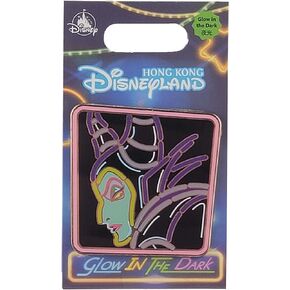 Disney Pin - Hong Kong Disneyland - HKDL - Sleeping Beauty - Maleficent - Glow In The Dark