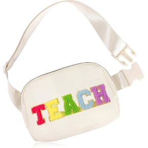 Teacher Appreciation Gifts for Women, Thank You Retirement Gifts for Teacher from Students, Best Teacher Fanny Pack Crossbody Bag Ideas Gifts