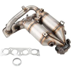 KAC Catalytic Converter Industrial Grade Stainless Steel w/Exhaust Manifold & Gasket Kit Replacement for 2001 2002 2003 R|A|V|4 2.0L Manifold Exhaust System OEM.No # 16385,17118-28020,1711828020,17139