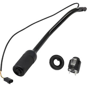 Transmission Gear Shifter Lever Fit for Ford F150 F250 F350 F53 F59 Bronco 1992-1997 Replace F4TZ-7210-B F2TZ-7210-F with Overdrive Switch Kit