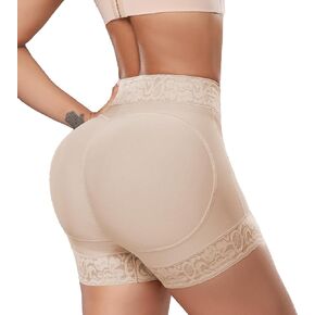 Larrycard Women Fajas Colombianas Shapewear 2 In 1 Tummy Control Body Shaper Shorts Hip Enhancer Butt Lifter Panties