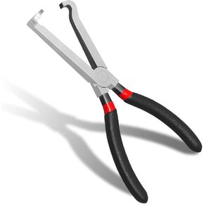 2Pcs Electrical Disconnect Pliers, Electrical Connector Pliers for Cars, Fuel Line Petrol Clip Pipe Plier, Automotive Hose Disconnect Tools for Push Tab Style Plugs