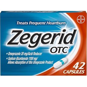 Zegerid OTC Capsules, 42 Count