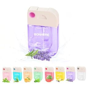 4 Pcs Hydrating Hand Sanitizer Spray, 4 Scents, 5.2 FL. OZ. Portable Sanitizer Spray for Travel Size, 500-Sprays Each Multi-Flavor (4Pcs.)