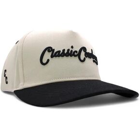The Kelce Snapback Cap for Men and Women – Off-White and Black Adjustable Snap Back Hat – Ideal for Outdoors and Everyday Wear