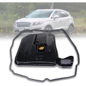 6F35 Automatic Transmission Filter Oil Pan Gasket Kit Compatible for Lincoln MKC MKT MKZ,Ford Escape Explorer Fusion Taurus Transit Connect Replace# BB5Z7A098E BB5Z7A098D