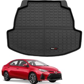 Car Cargo Mats for 2020-2024 2025 Toyota Corolla Trunk Liner All Weather TPE Rubber (for 2020-2025 Toyota Corolla Cargo Mats)