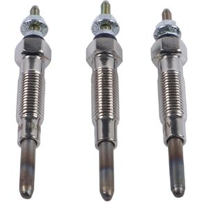 3PCS Glow Plug 32A6603102 32A66-03102 32A66-03101 Compatible with Mahindra 3016 Gear 3016 HST Max 22 HST Max 28 XL HST Max 28 XL Gear Max 24 Max 26 XL Gear Max 26 XL Gear 1526 Gear 4WD