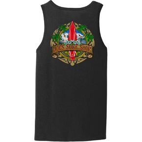 Joe's Surf Shop Mens Graphic Logo Collection Heavyweight Cotton Tank Tops-S-4XL in Kuwait