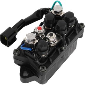 63P-81950-00-00 Boat Power Tilt Trim Relay Compatible with Yamaha 200HP F200 LF200 225HP F225XA 250HP LF250 F250 115HP VF115 LF115 F115 150HP VF150 LF150 F150 4 Stroke Outboard Motors Relay