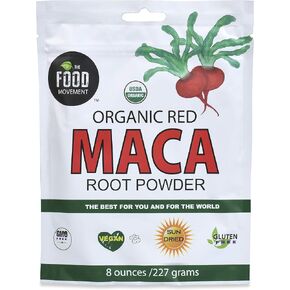 The Food Movement Co - Red Maca 8 oz. organic super food