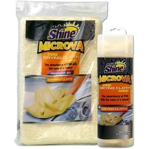MicroVA Super Absorbent Hybrid Microfiber PVA Drying Towel for Car Exterior/Interior, Multipurpose Drying Towel Ideal for Home Use, Boat, Motorcycle