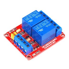 ShillehTek 2-Channel 24V Relay Module – High & Low Level Trigger Relay Controller Board for Arduino, Raspberry Pi, PLC, Home Automation, Industrial Control, Robotics, DIY Projects