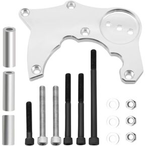 LS R4 AC Compressor Bracket Kit Compatible with 1999 2000 2011 2012 2013 LS LQ LS2 LS3 LS6 Vortec Truck