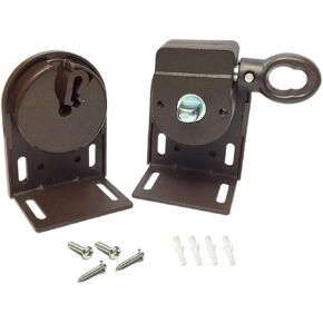 Sun Shade Replacement Parts for Coolaroo Outdoor Roller Shade Sunshade Replacement Parts（Upgraded All-Metal,Brown）