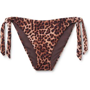 Woman's Side Tie Swimsuit Bottom Classic Animalier