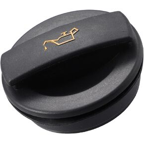 Engine Fuel Tank Cap Gas Oil Filler Plug Cover Replace 06C103485P 03C103485A for Volkswagen Golf 2010-2012 for Audi A4 A5 A6 Black Replacement