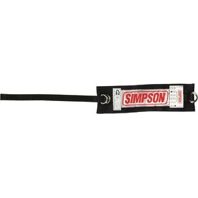 Simpson Racing 36001BK أسود y حزام الذراع تقييد