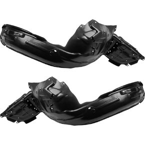 TRQ Inner Fender Liner Set Compatible with 2010-2015 Subaru Outback SU1248119 SU1249119