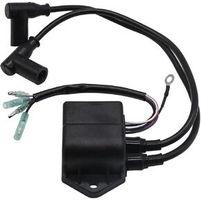 32900-96340 CDI unit with ignition coil fits for Suzuki 3290096340 32900-96310 32900-96320 32900-96330 Compatible with DT20 DT25 DT30 2-Stroke 20HP 25HP 30HP Engine Outboard