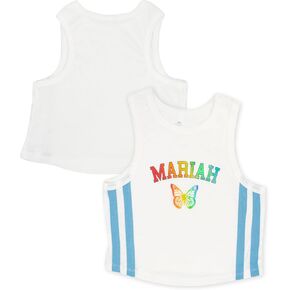 Mariah Carey Unisex-Adult Official Stripe Tank Top