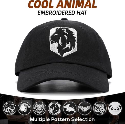 Fashion Animal Baseball Cap Unstructured Soft Cotton Adjustable Dad Hat for Men Women in Saudi Arabia