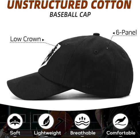 Fashion Animal Baseball Cap Unstructured Soft Cotton Adjustable Dad Hat for Men Women in Saudi Arabia