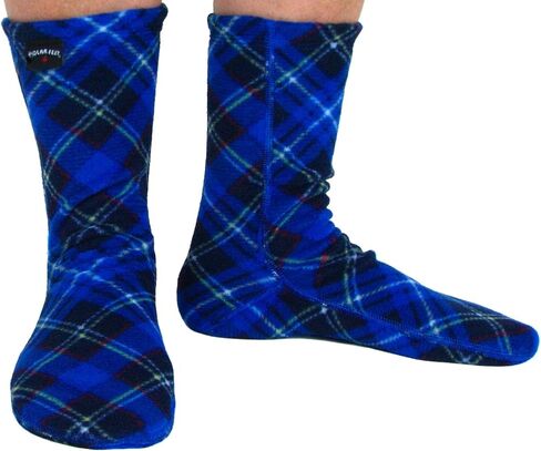 Polar Feet Adults' Fleece Socks (XXL (M 14-15), Black) in Kuwait