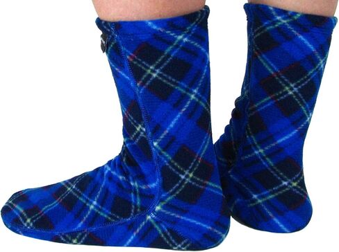 Polar Feet Adults' Fleece Socks (XXL (M 14-15), Black) in Kuwait