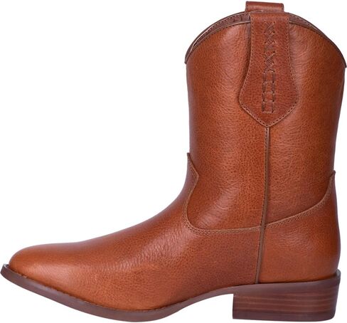 Dingo Mens Lefty Round Toe Boots Mid Calf - Red in Saudi Arabia