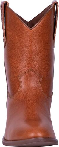 Dingo Mens Lefty Round Toe Boots Mid Calf - Red in Saudi Arabia