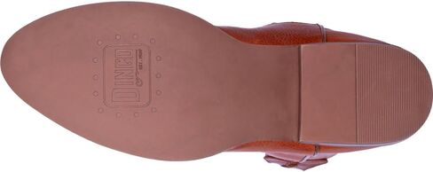 Dingo Mens Lefty Round Toe Boots Mid Calf - Red in Saudi Arabia