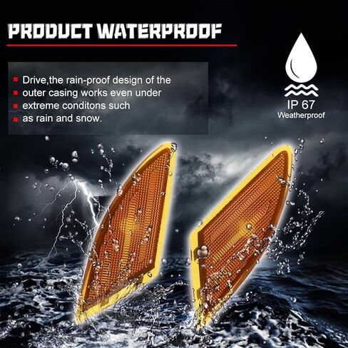 Amber Lens Arban Mornd Marker Assembly Light Light Light For 2006-2010 Mercedes Benz R-Class W251 R320 R500 R63 AMG in Kuwait