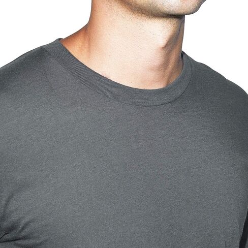 American Apparel Men's 50/50 Crewneck Short Sleeve T-Shirt, 2-Pack in Saudi Arabia