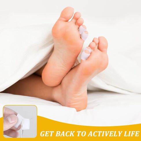 10 PCS SILICONE ENE FORMORTORS FINCY ENE SELEVERS حماة هلام ناعمة واقي من الهلام الصغيرة من أجل أصابع القدم الصغيرة والأصابع ، والبثور ، والكسيح ، وتقليل الاحتكاك ، وتخفيف الألم in Saudi Arabia