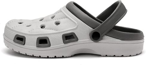 ShadowFax 2 Pairs Slip-on Arch Support Garden Clogs Shoes for Men and Women Indoor Outdoor Walking Slippers in Kuwait