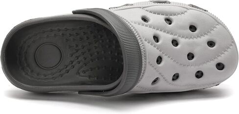 ShadowFax 2 Pairs Slip-on Arch Support Garden Clogs Shoes for Men and Women Indoor Outdoor Walking Slippers in Kuwait