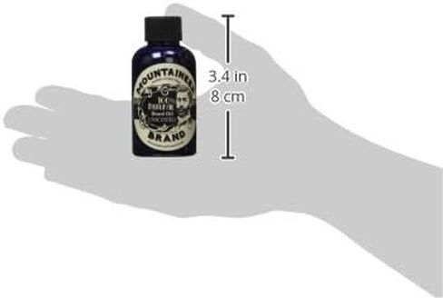 Mountaineer Brand Beard Oil | Natural Beard Oil For Men | Conditions Softens Hydrates Hair | Soothes Dry Itchy Skin | Beard Oil Growth for Men | Grooming Beard Maintenance Treatment | WV Pine Tar 2oz in Saudi Arabia