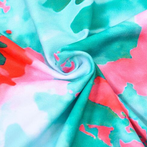 TIE صبغ ملابس دوامة مجموعات قميص وسروال شورت هبي 2 قطعة in Kuwait