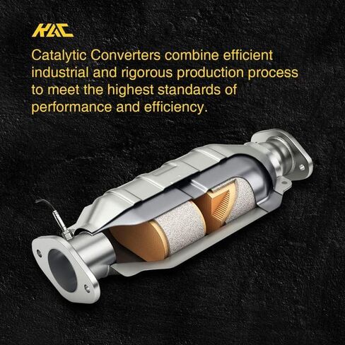 KAC Catalytic Converter Industrial Grade Stainless Steel w/Exhaust Manifold & Gasket Kit Replacement for 2001 2002 2003 R|A|V|4 2.0L Manifold Exhaust System OEM.No # 16385,17118-28020,1711828020,17139 in Saudi Arabia