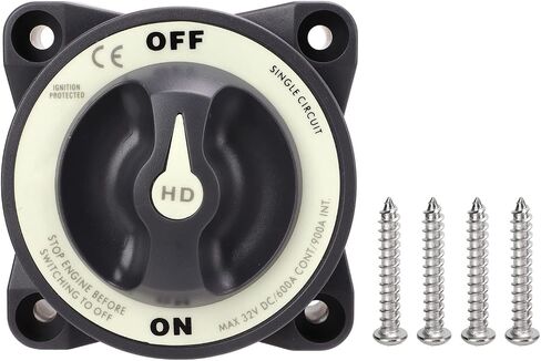 Interruptor 600a مفتاح بطارية البحر الأزرق ، محدد البطارية تبديل البطارية طاقة البطارية Itor S Marine Master Battery Switch 600a 32V دائرة واحدة في مفتاح Kill Kill Off Power للقارب البحري RV in Saudi Arabia