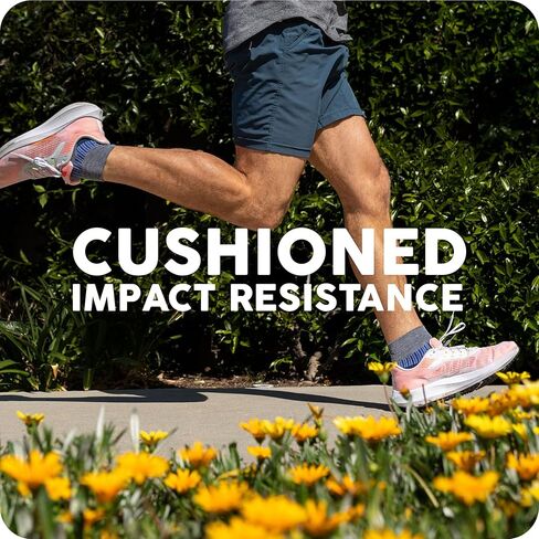 Balega Enduro Arch Support Performance Crew Athletic Running Socks for Men and Women (1 Pair), Black, Medium in Kuwait