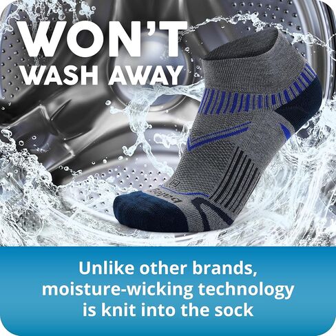 Balega Enduro Arch Support Performance Crew Athletic Running Socks for Men and Women (1 Pair), Black, Medium in Kuwait