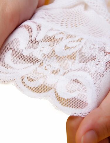 ohyeah Non-Slip Lace Top Rhinestone Fishnet Thigh Highs Stockings for Women Plus Size Fish Net Stockings Fits XS-5XL in Saudi Arabia