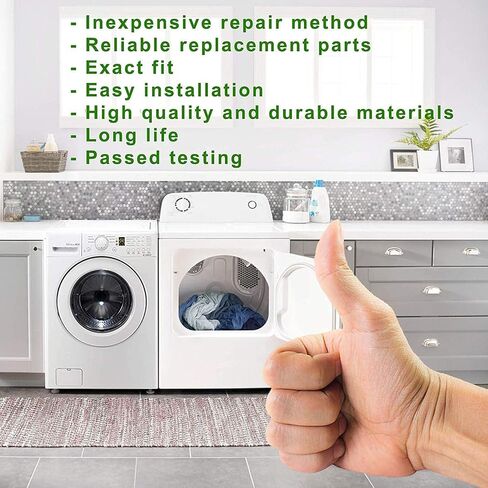 HQRP Washer Drain Pump works with Whirlpool 3363394 3352292 3352293 3352492 3352493 3348014 3348015 3348215 WP3363394 WP3363394VP PS11741239 PS342434 AH342434 AP2907492 LP116 plus HQRP Coaster in Saudi Arabia